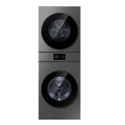 [삼성] NEW 비스포크 AI 원바디 세탁기(24kg)+건조기(20kg) 1등급 다크스틸