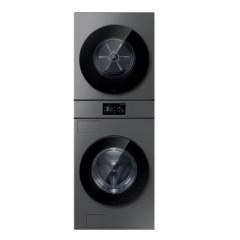 [삼성] NEW 비스포크 AI 원바디 세탁기(24kg)+건조기(20kg) 1등급 다크스틸